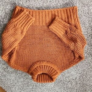 Free People chunky cable knit sweater
